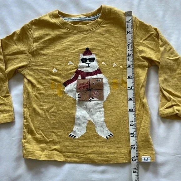 GAP Long Sleeve Christmas Shirt - Picture 8 of 8